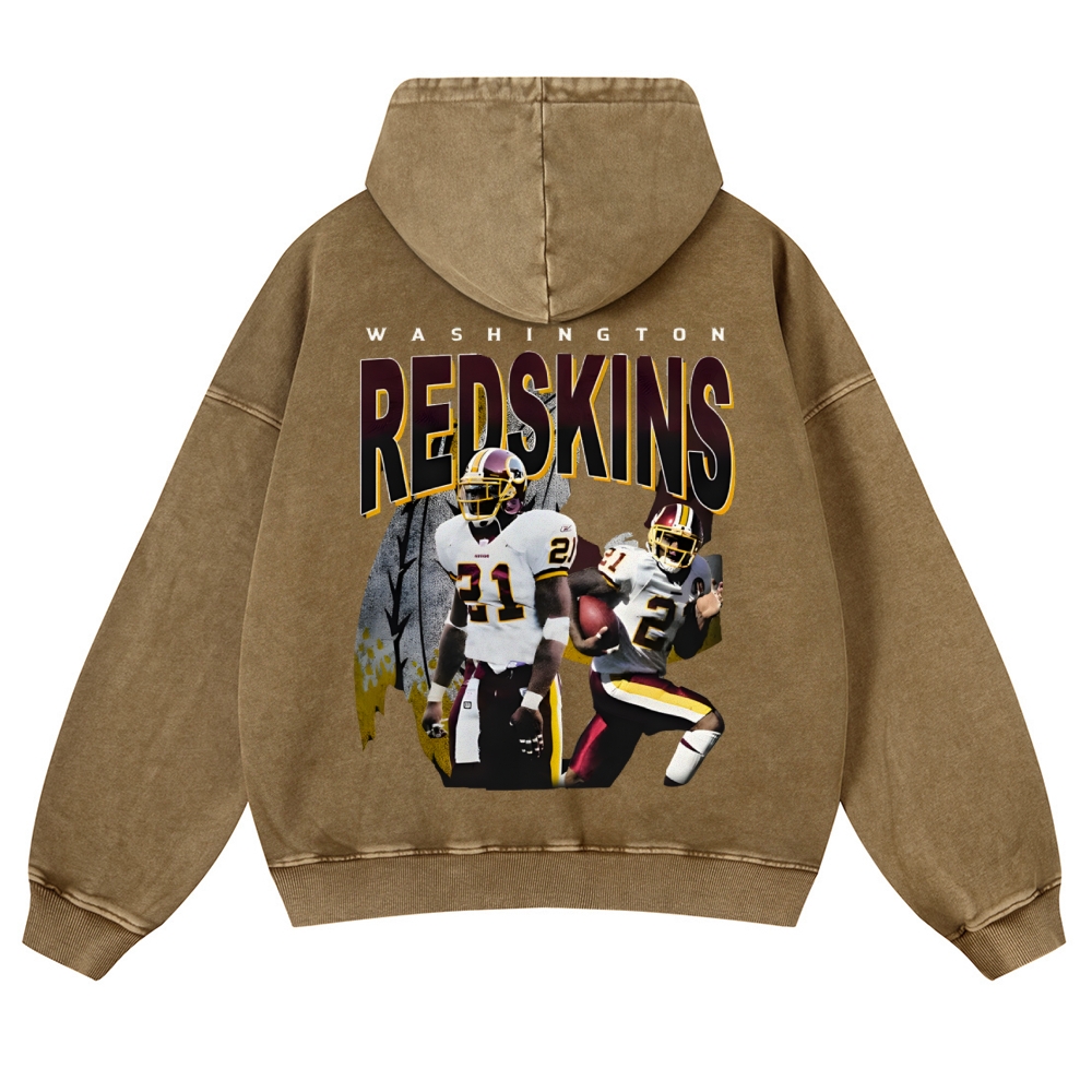 REDSKINS Casual Washed Hoodie