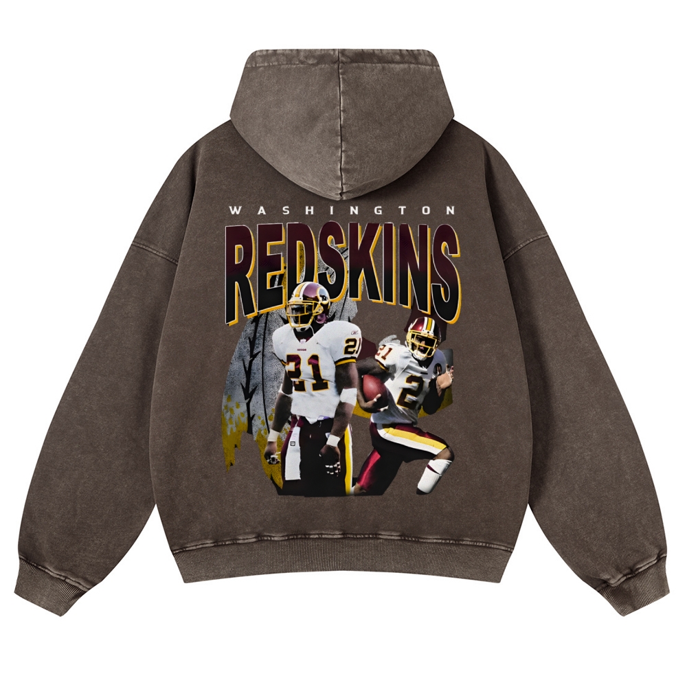 REDSKINS Casual Washed Hoodie