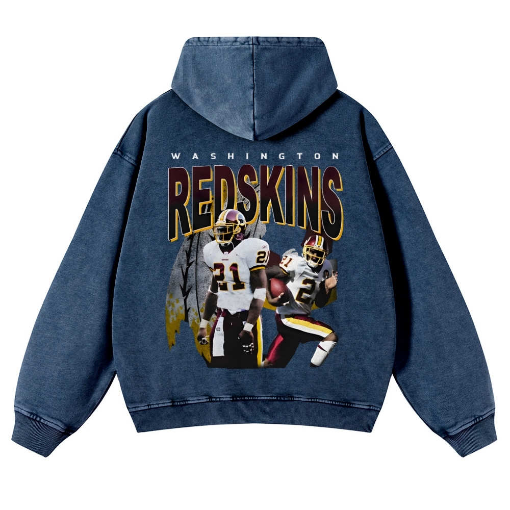 REDSKINS Casual Washed Hoodie