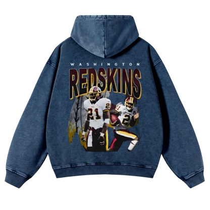REDSKINS Casual Washed Hoodie