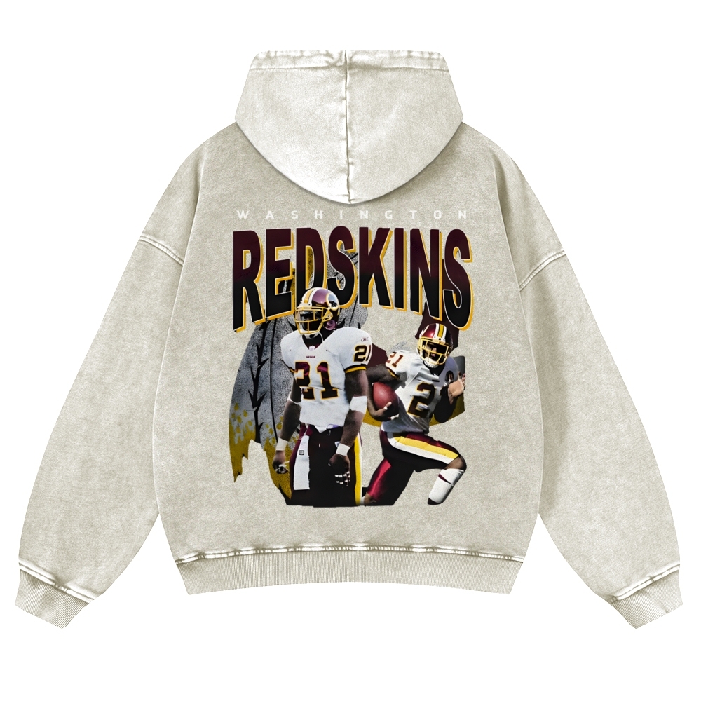 REDSKINS Casual Washed Hoodie