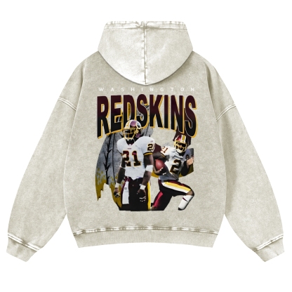 REDSKINS Casual Washed Hoodie