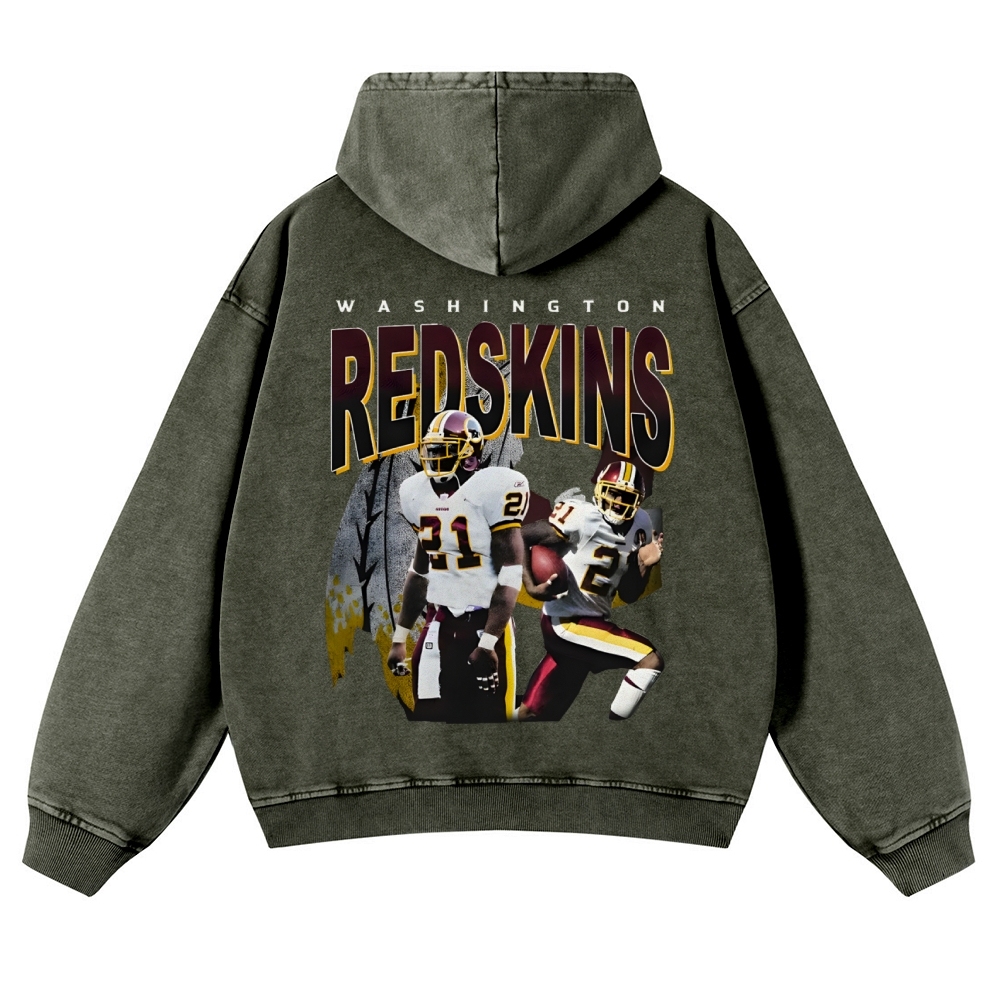 REDSKINS Casual Washed Hoodie