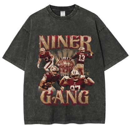 Unisex Fit Washed T-Shirt San Francisco 49ers