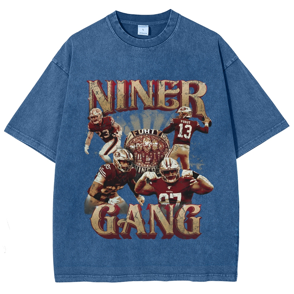 Unisex Fit Washed T-Shirt San Francisco 49ers