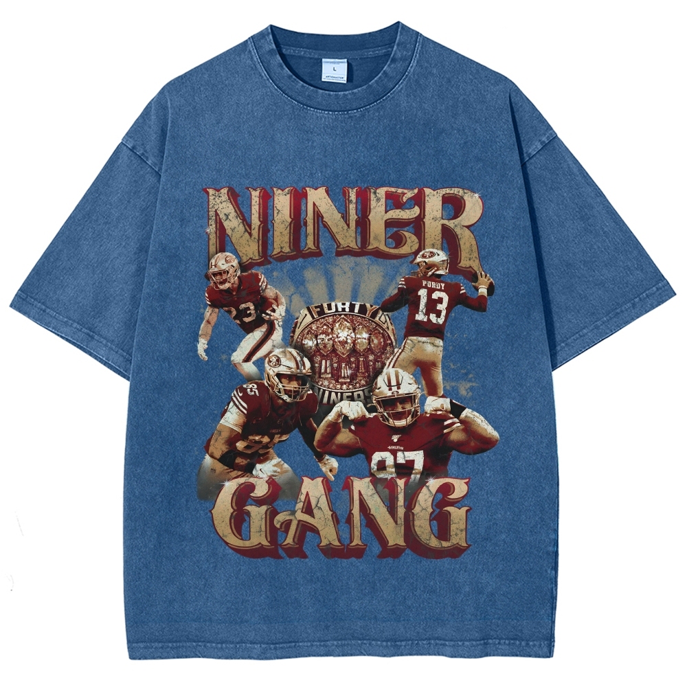 Unisex Fit Washed T-Shirt San Francisco 49ers