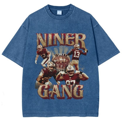 Unisex Fit Washed T-Shirt San Francisco 49ers