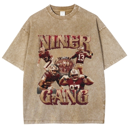 Unisex Fit Washed T-Shirt San Francisco 49ers