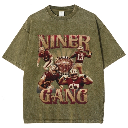 Unisex Fit Washed T-Shirt San Francisco 49ers
