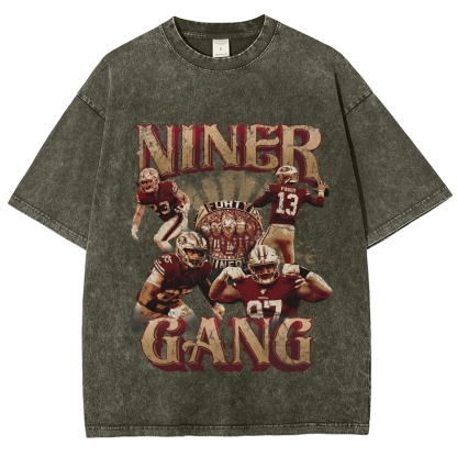 Unisex Fit Washed T-Shirt San Francisco 49ers