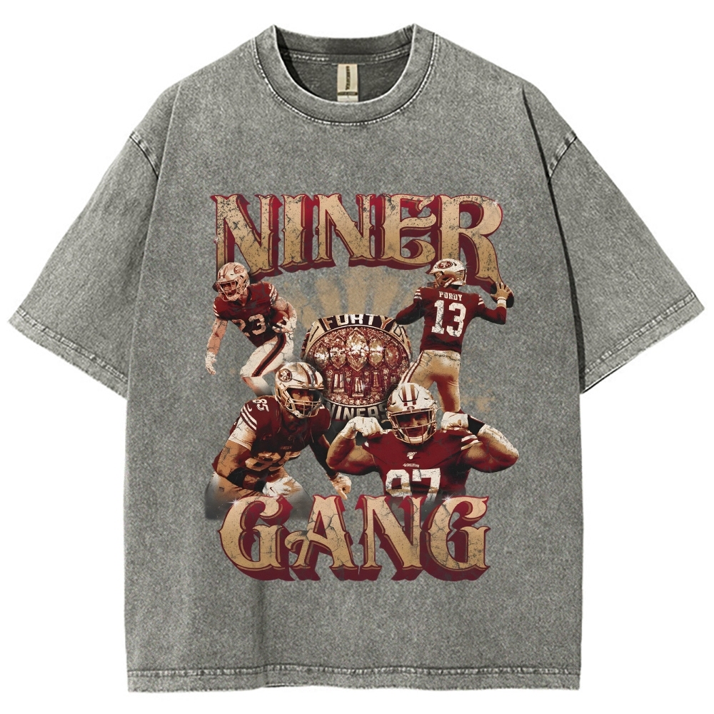 Unisex Fit Washed T-Shirt San Francisco 49ers
