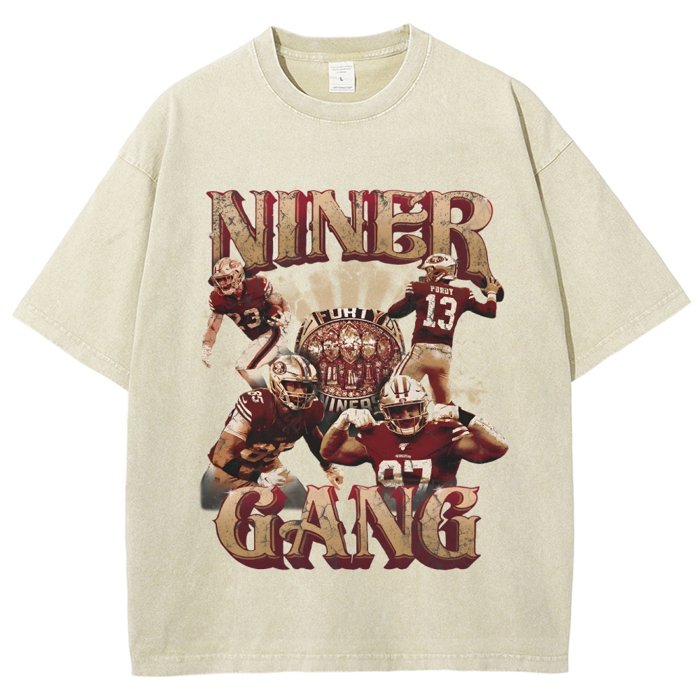 Unisex Fit Washed T-Shirt San Francisco 49ers