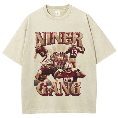 Unisex Fit Washed T-Shirt San Francisco 49ers