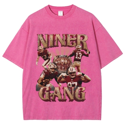 Unisex Fit Washed T-Shirt San Francisco 49ers