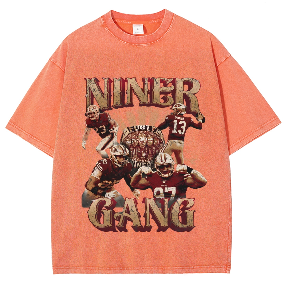 Unisex Fit Washed T-Shirt San Francisco 49ers