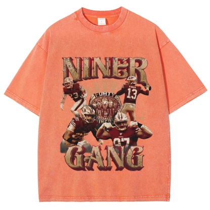 Unisex Fit Washed T-Shirt San Francisco 49ers