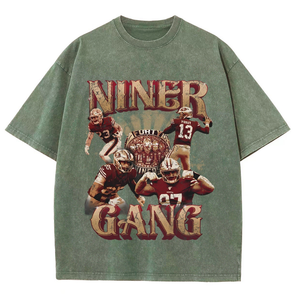 Unisex Fit Washed T-Shirt San Francisco 49ers