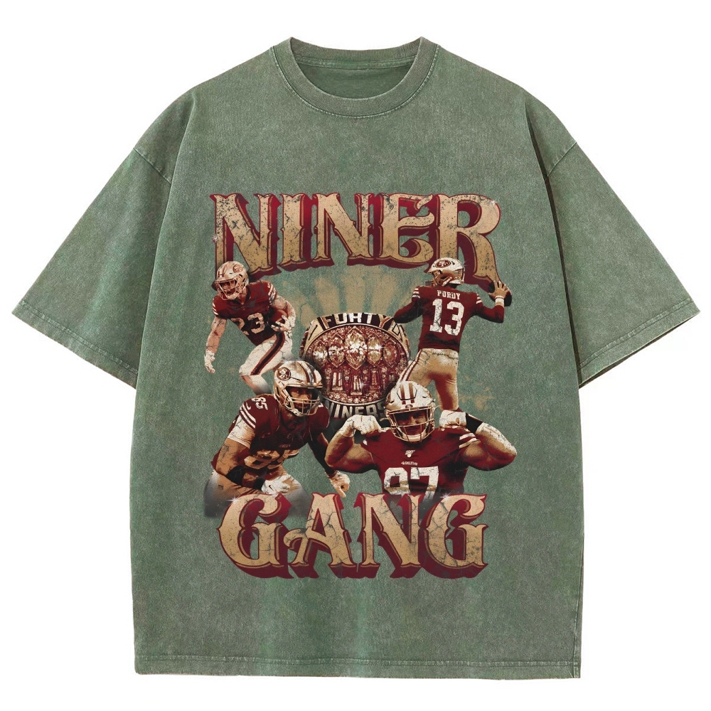 Unisex Fit Washed T-Shirt San Francisco 49ers