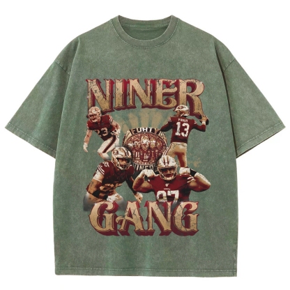 Unisex Fit Washed T-Shirt San Francisco 49ers