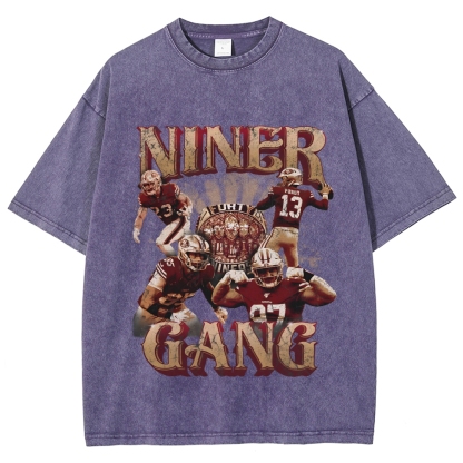 Unisex Fit Washed T-Shirt San Francisco 49ers