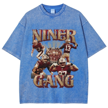 Unisex Fit Washed T-Shirt San Francisco 49ers