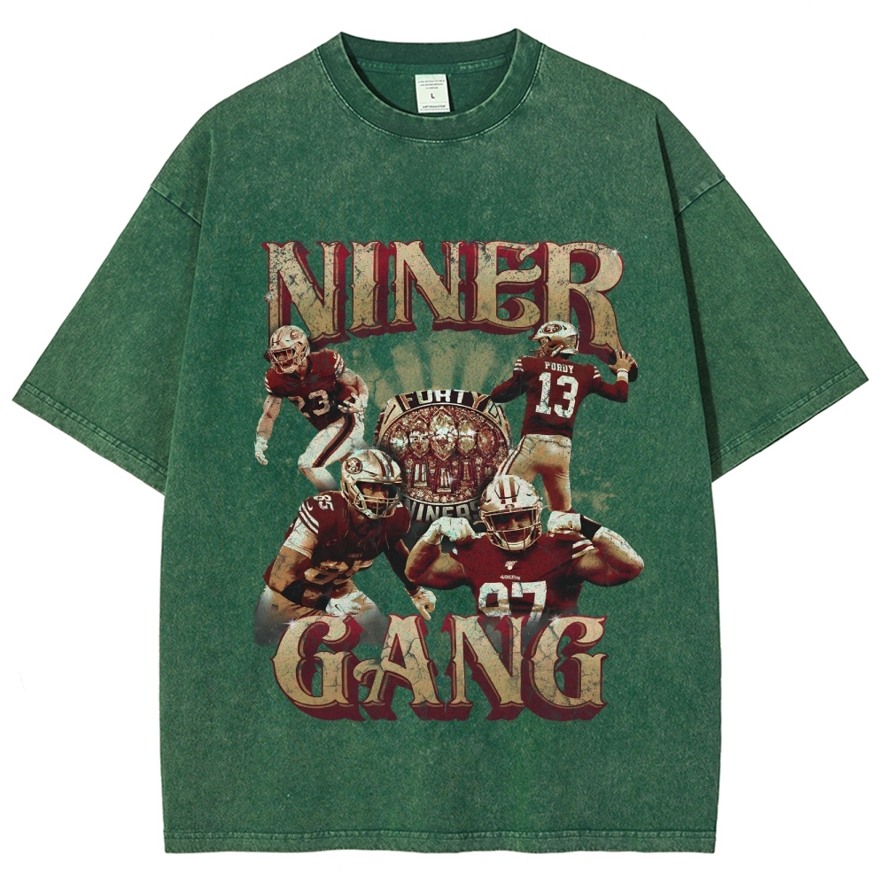Unisex Fit Washed T-Shirt San Francisco 49ers