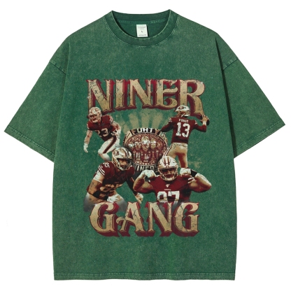 Unisex Fit Washed T-Shirt San Francisco 49ers