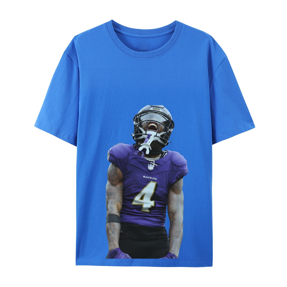 RAVENS ZayFlowers Vintage Style Unisex-Adult Cotton TEE