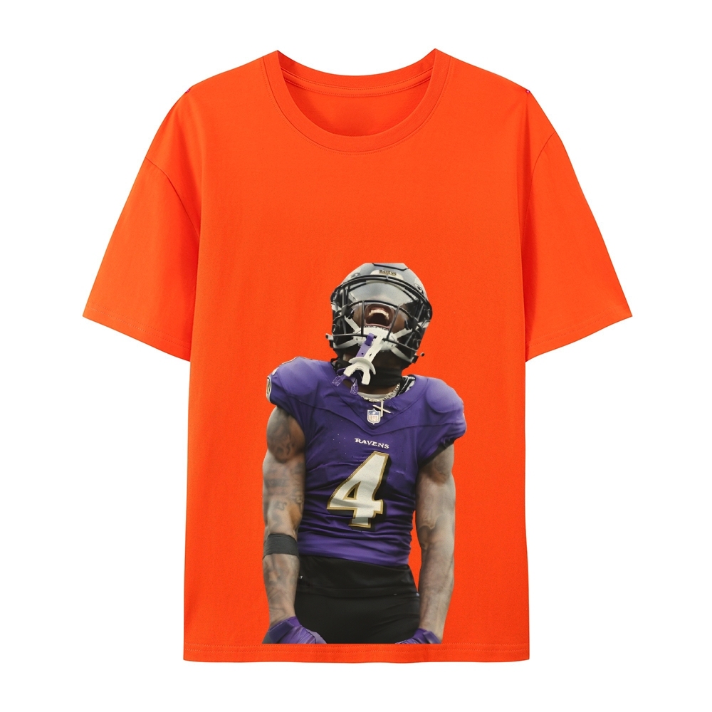 RAVENS ZayFlowers Vintage Style Unisex-Adult Cotton TEE