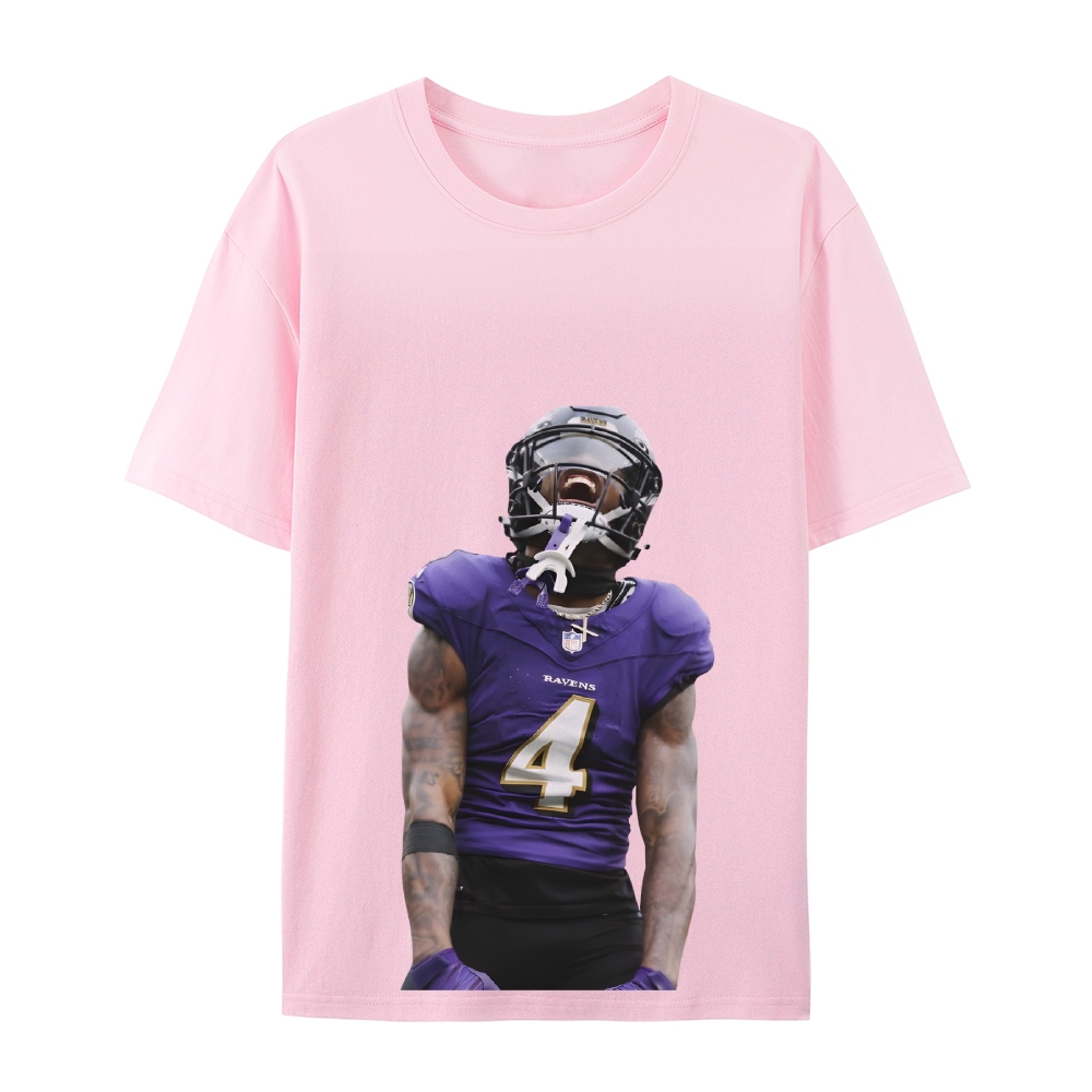 RAVENS ZayFlowers Vintage Style Unisex-Adult Cotton TEE