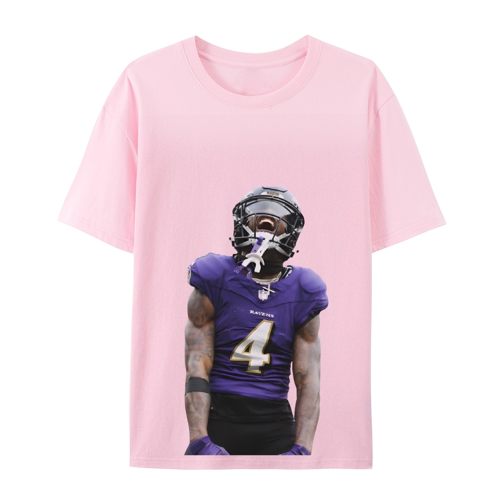 RAVENS ZayFlowers Vintage Style Unisex-Adult Cotton TEE