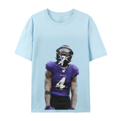 RAVENS ZayFlowers Vintage Style Unisex-Adult Cotton TEE