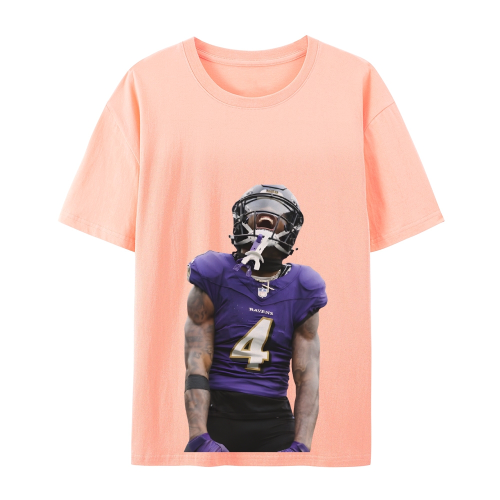 RAVENS ZayFlowers Vintage Style Unisex-Adult Cotton TEE