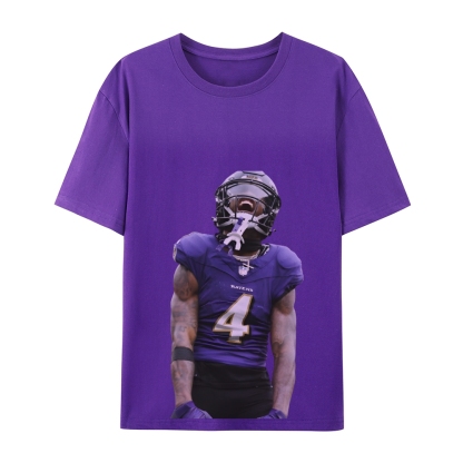 RAVENS ZayFlowers Vintage Style Unisex-Adult Cotton TEE