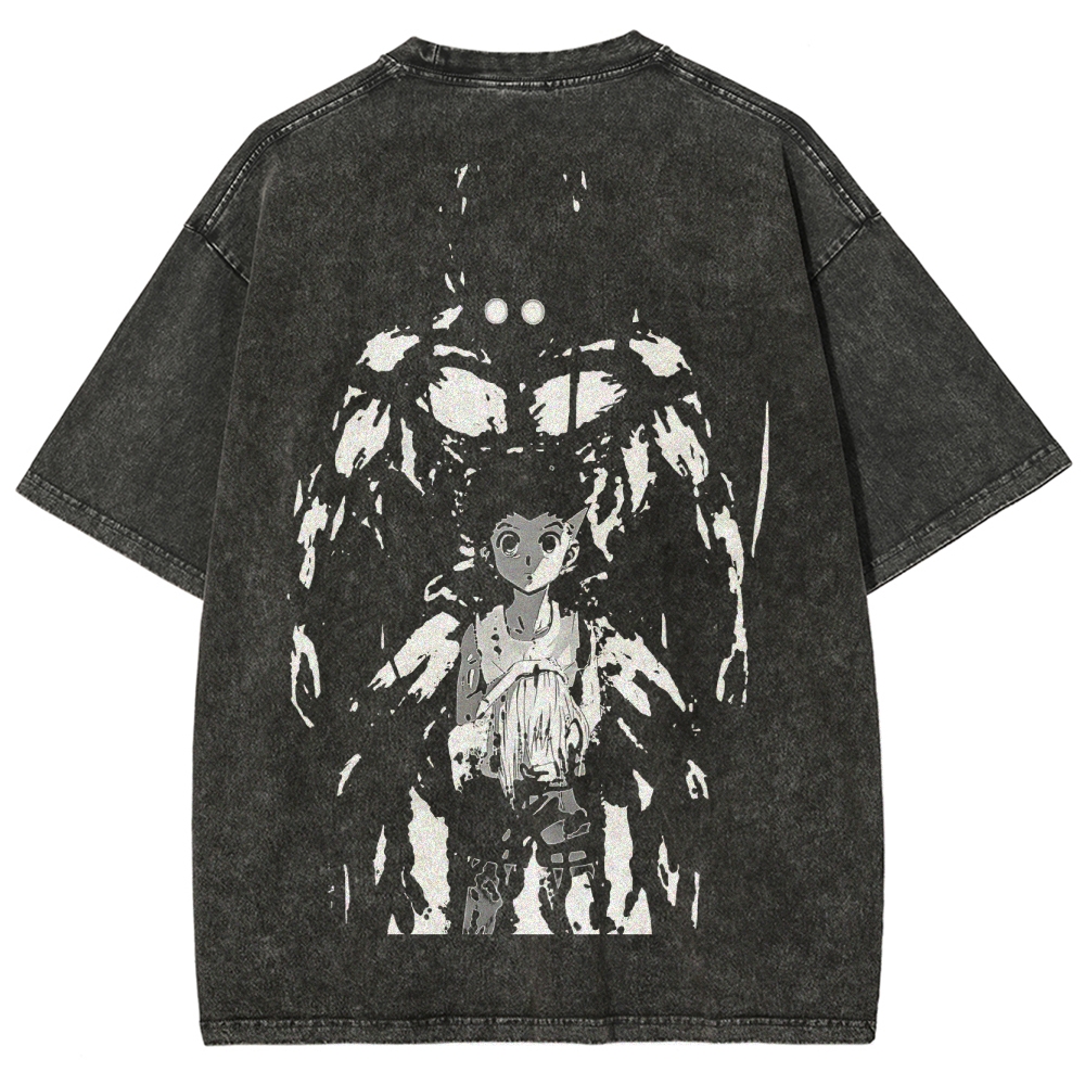 Gon Freecss Hunter X Hunter Unisex Fit Washed T-Shirt