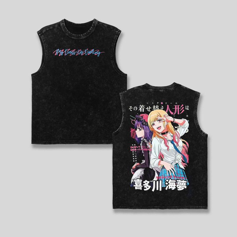 My Dress-Up Darling Printed Unisex Washed T-Shirt