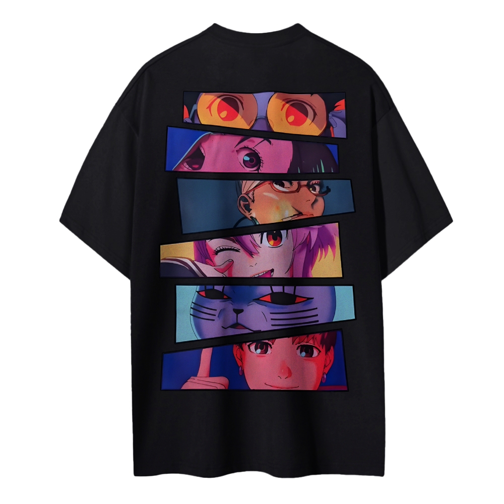 DANDADAN Cotton Unisex Round Neck Anime T-shirt