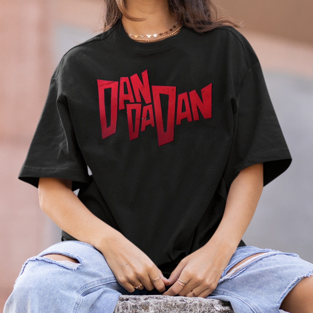 DANDADAN Cotton Unisex Round Neck Anime T-shirt