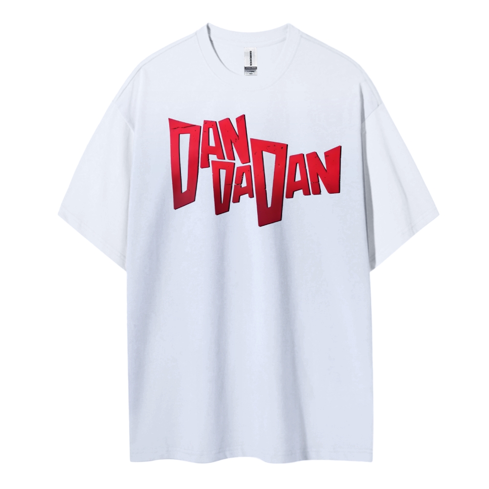 DANDADAN Cotton Unisex Round Neck Anime T-shirt