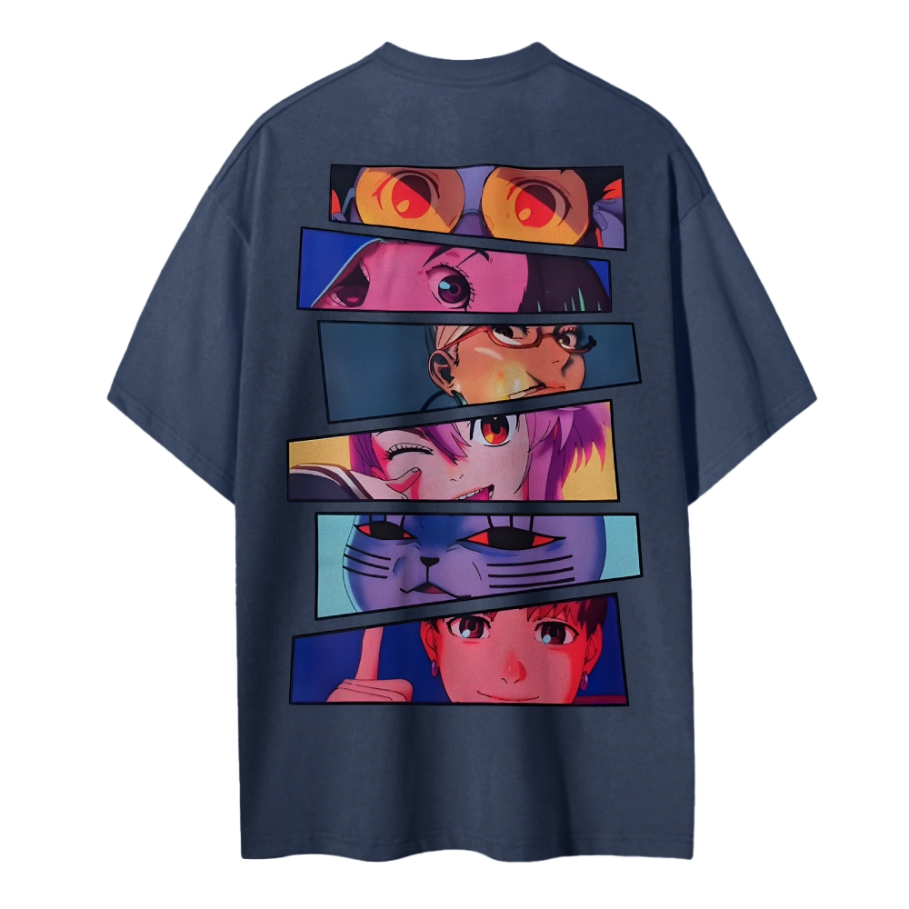 DANDADAN Cotton Unisex Round Neck Anime T-shirt
