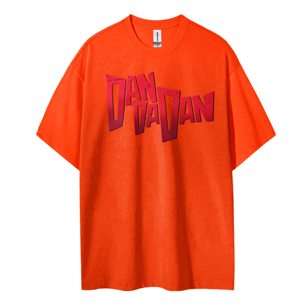 DANDADAN Cotton Unisex Round Neck Anime T-shirt