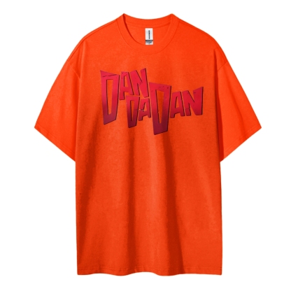 DANDADAN Cotton Unisex Round Neck Anime T-shirt