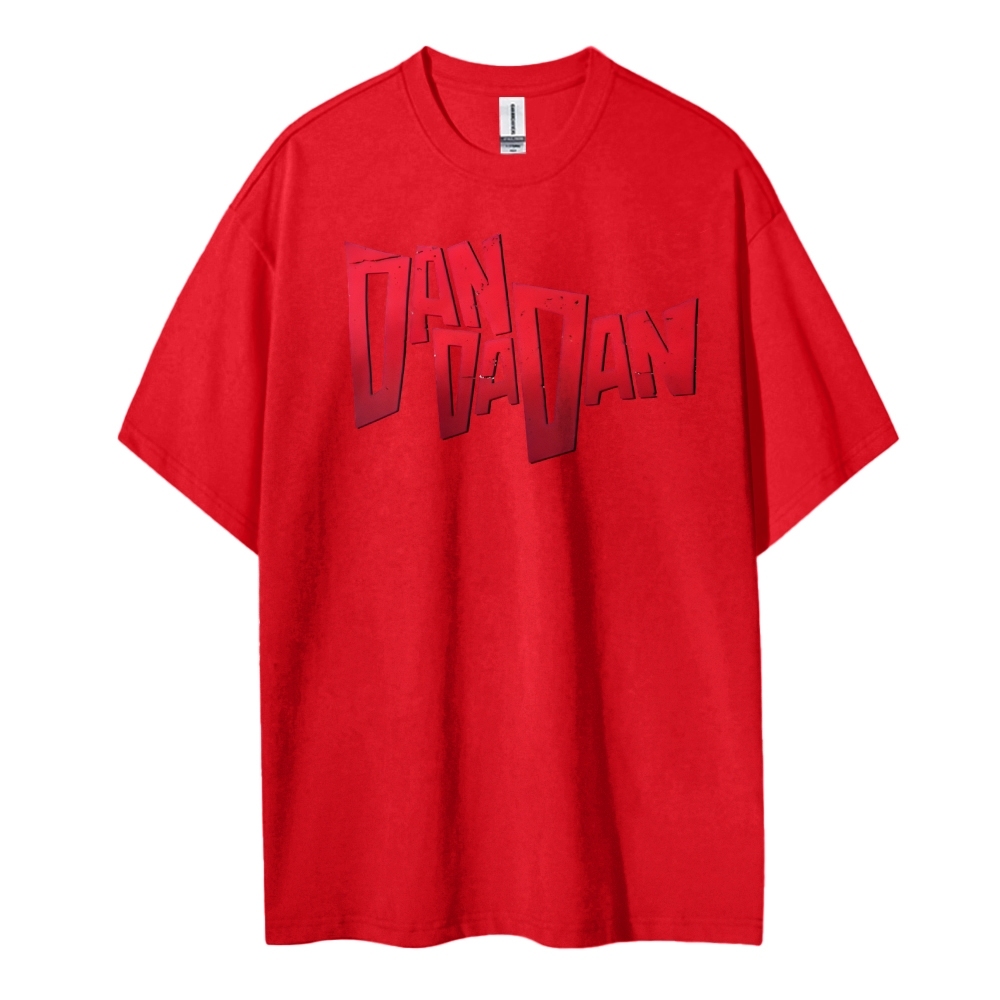 DANDADAN Cotton Unisex Round Neck Anime T-shirt