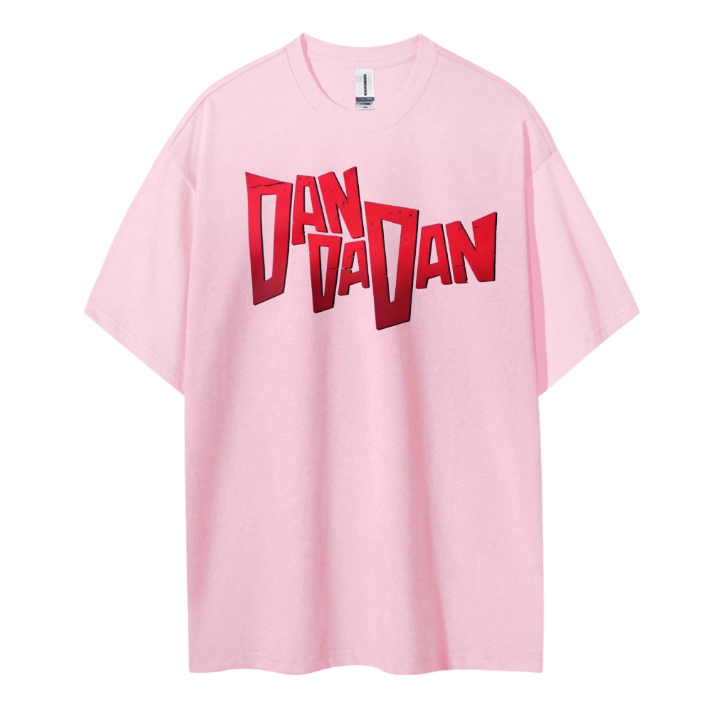 DANDADAN Cotton Unisex Round Neck Anime T-shirt