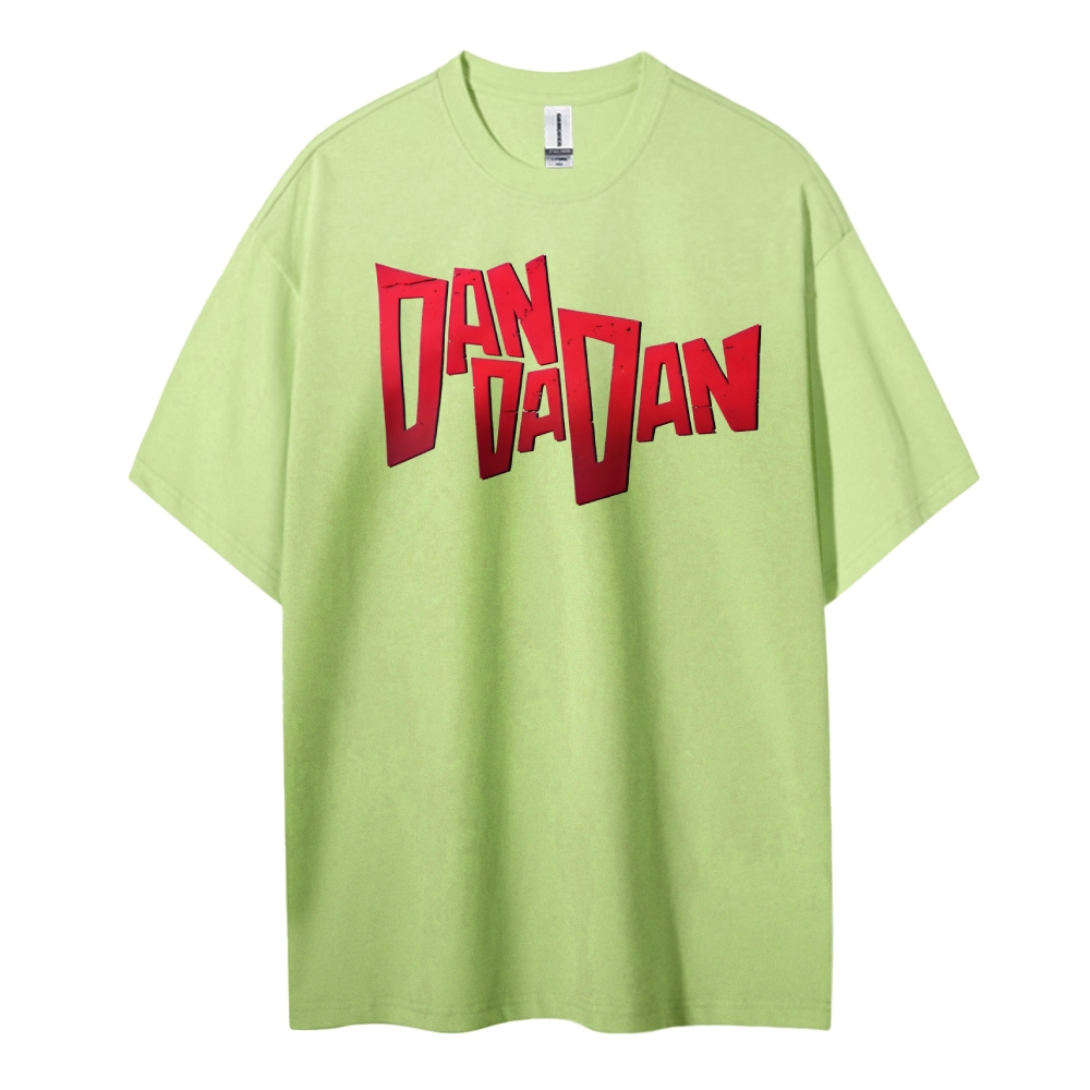 DANDADAN Cotton Unisex Round Neck Anime T-shirt