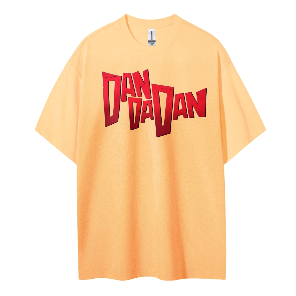 DANDADAN Cotton Unisex Round Neck Anime T-shirt