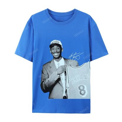 KOBE DRAFT Tee Unisex Casual Cotton Short Sleeve T-Shirt