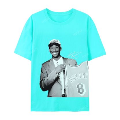 KOBE DRAFT Tee Unisex Casual Cotton Short Sleeve T-Shirt