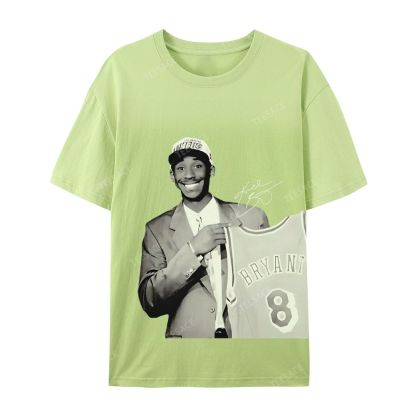 KOBE DRAFT Tee Unisex Casual Cotton Short Sleeve T-Shirt