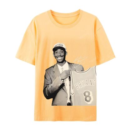 KOBE DRAFT Tee Unisex Casual Cotton Short Sleeve T-Shirt